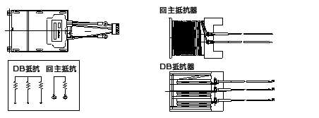 回生・DB一体型フラット抵抗器（別回路）